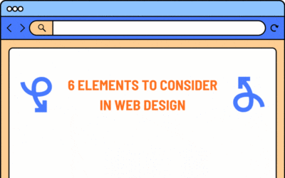 6 elements to consider in web design